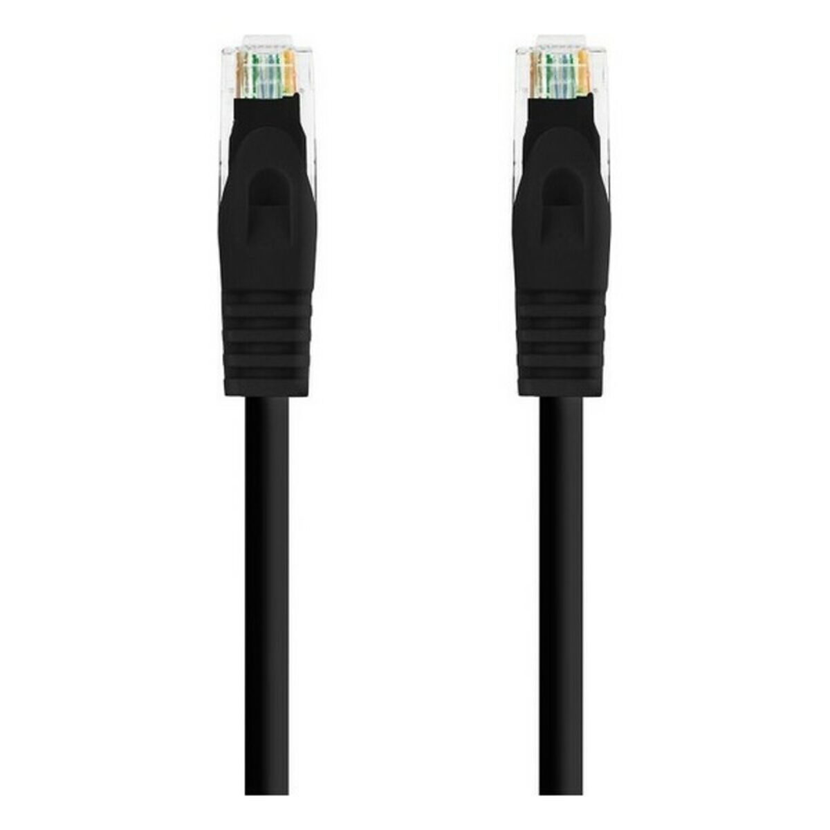 Cable de Red Rígido UTP Categoría 6 NANOCABLE 10.20.1803-BL LSZH (2 m) Azul Negro 3 m