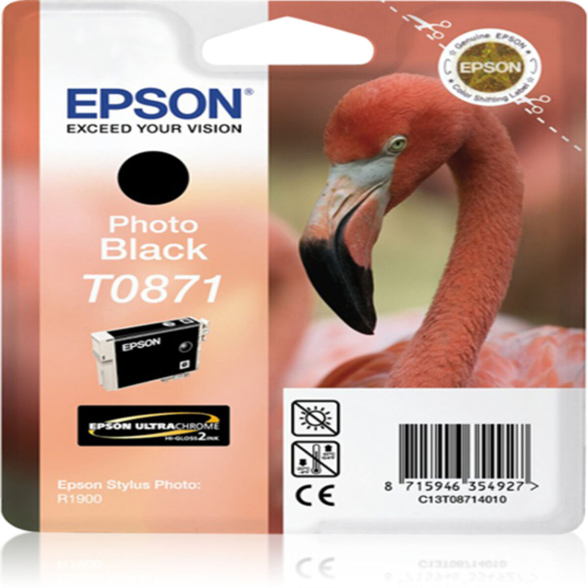 Cartucho de Tinta Original Epson R-1900 Negro