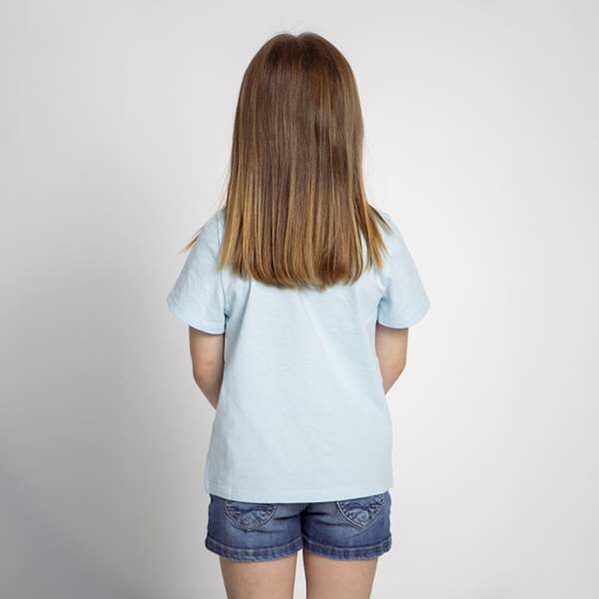 Camiseta de Manga Corta Infantil Gabby's Dollhouse Turquesa