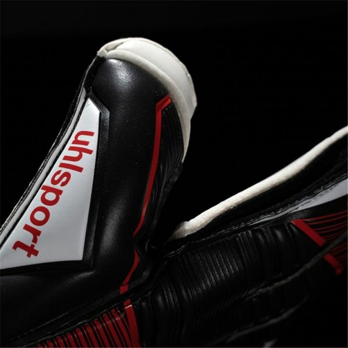 Guantes de Portero Uhlsport Powerline Soft Flex Negro Adultos