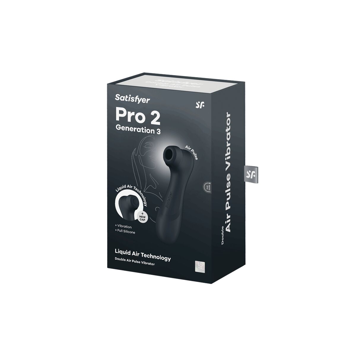 Succionador de Clítoris Satisfyer Pro 2 Generation 3 Negro