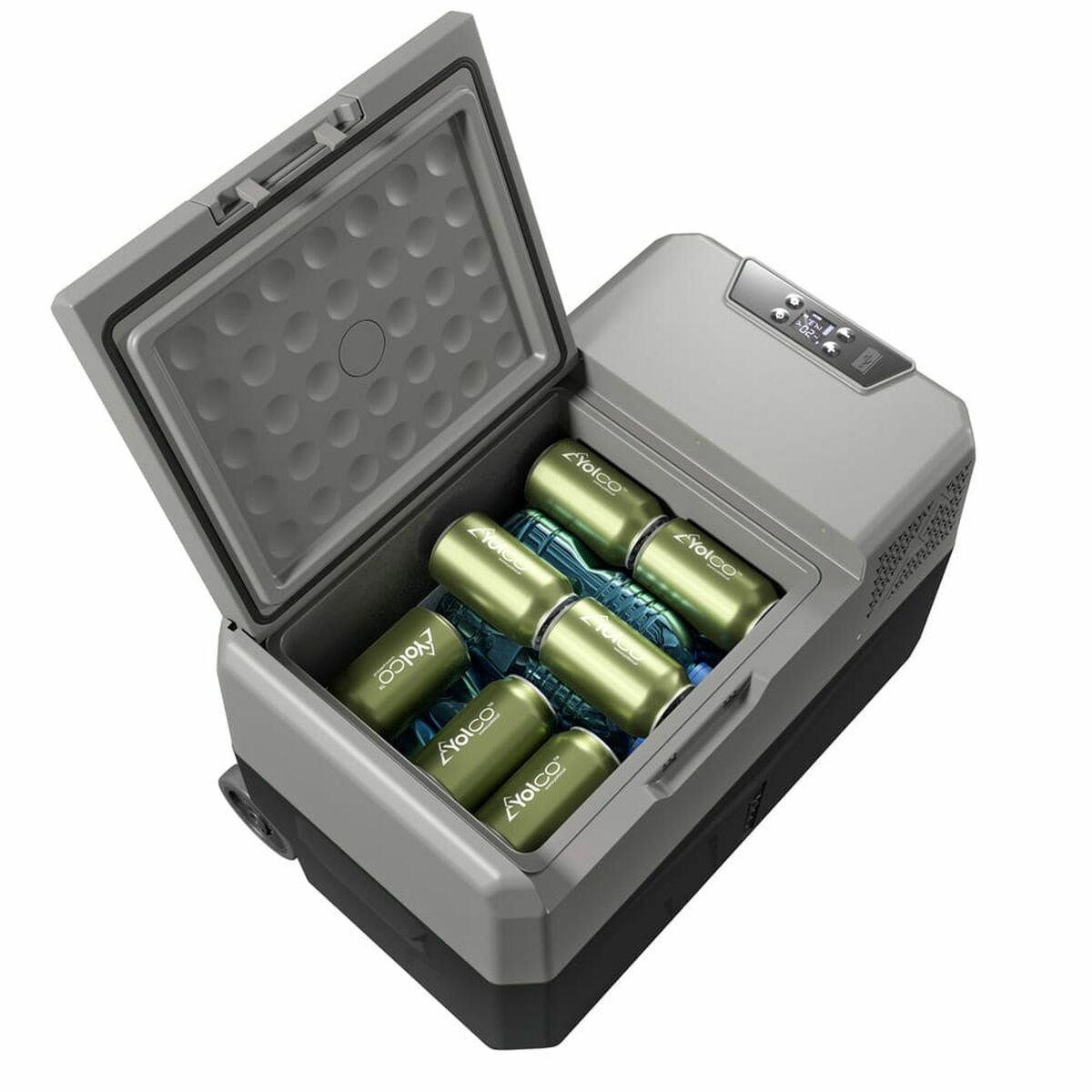 Nevera Portátil Eléctrica Yolco BCX30 GREY Negro 60 W 28 L