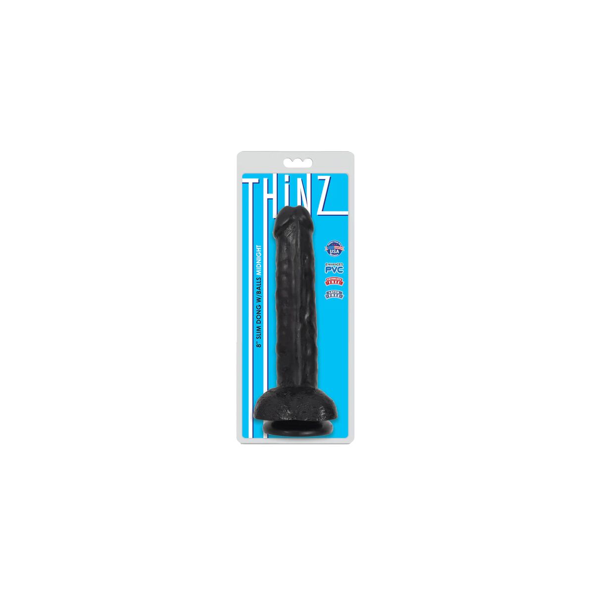 Dildo XR Negro 20,3 cm