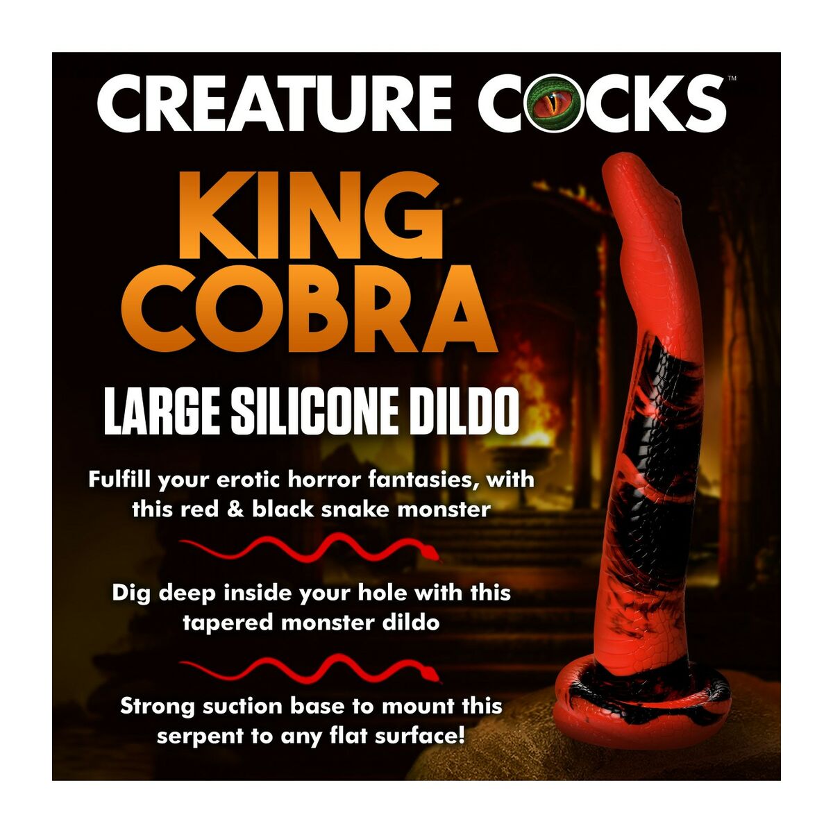 Dildo XR 35,5 cm Silicona