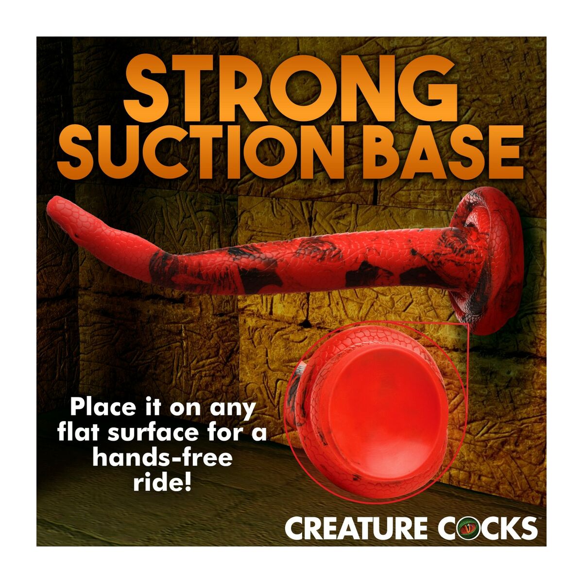 Dildo XR 35,5 cm Silicona