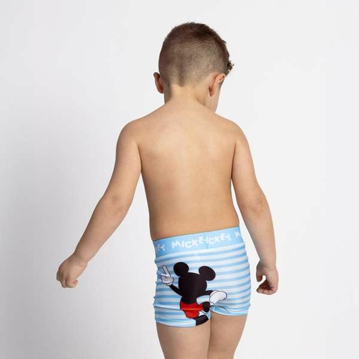 Bañador Boxer Para Niños Mickey Mouse