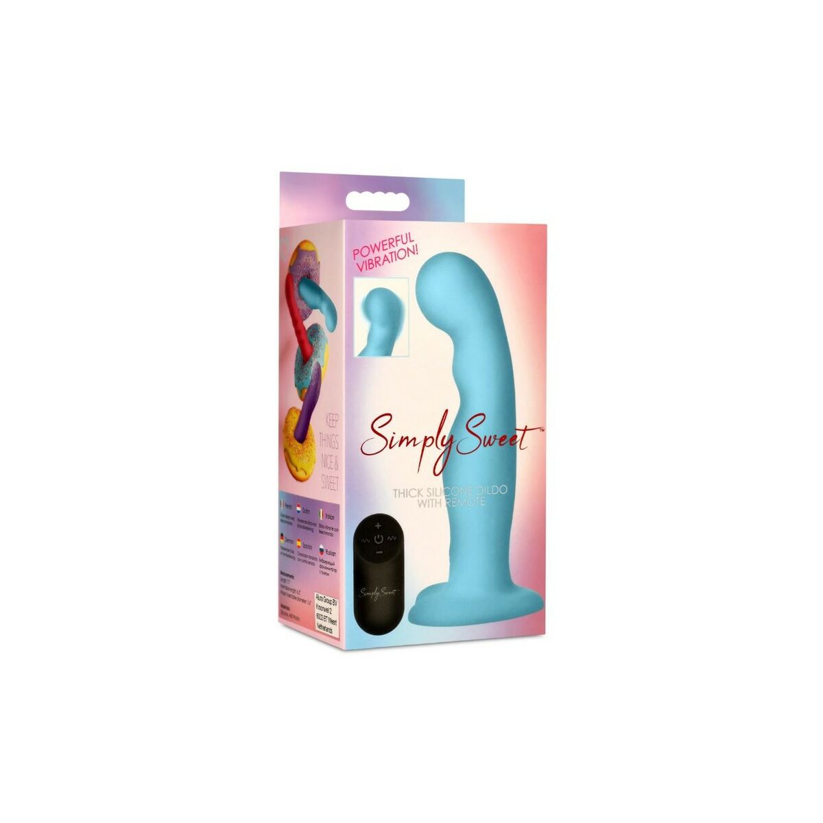 Vibrador Punto G XR Azul Silicona