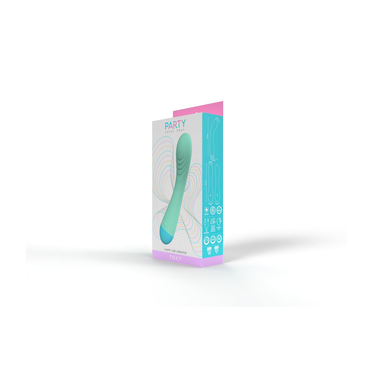 Vibrador Punto G Party Color Toys