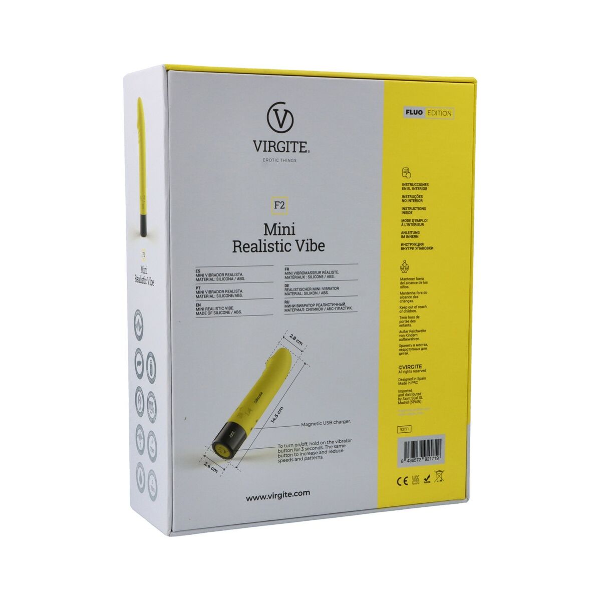 Vibrador Virgite Silicona