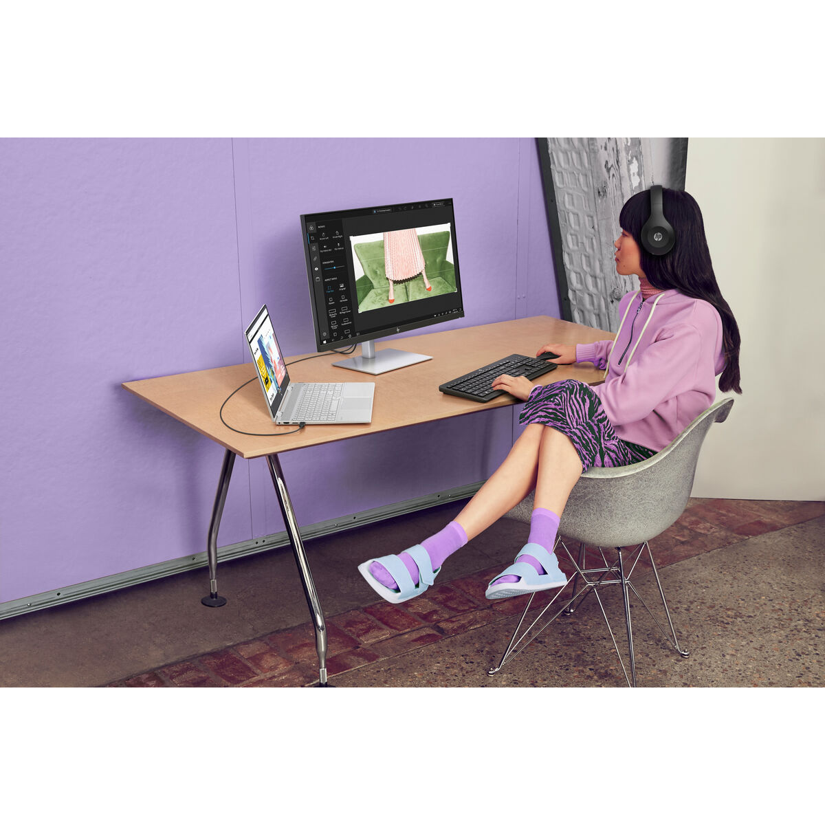 Teclado y Ratón HP 18H24AA#ABE Negro QWERTY Qwerty US