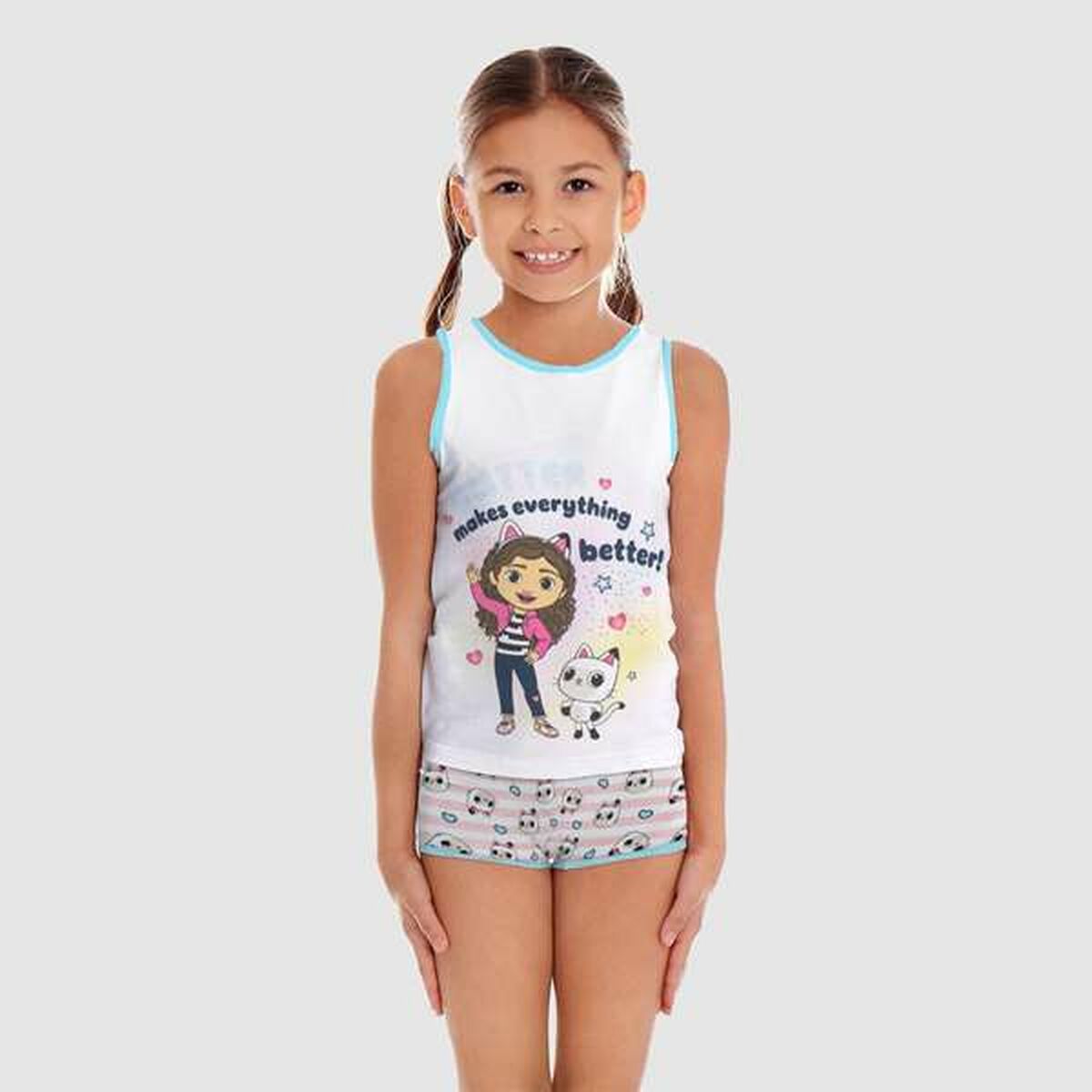 Pijama Infantil Gabby's Dollhouse