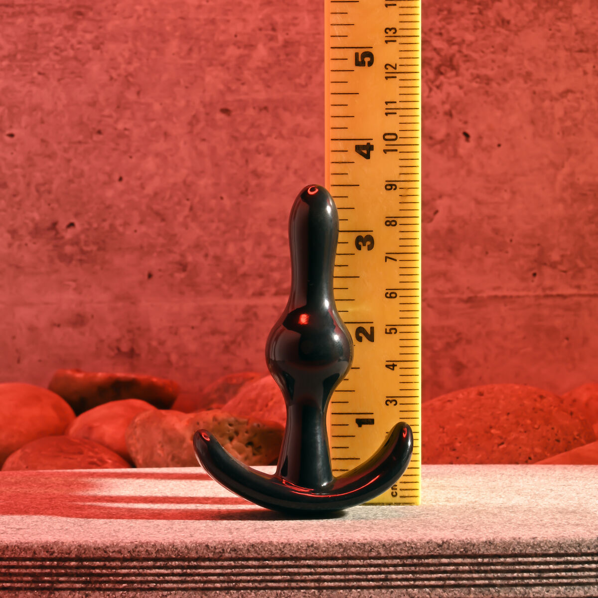 Plug Anal Selopa Negro (8,9 cm) (10,1 cm)