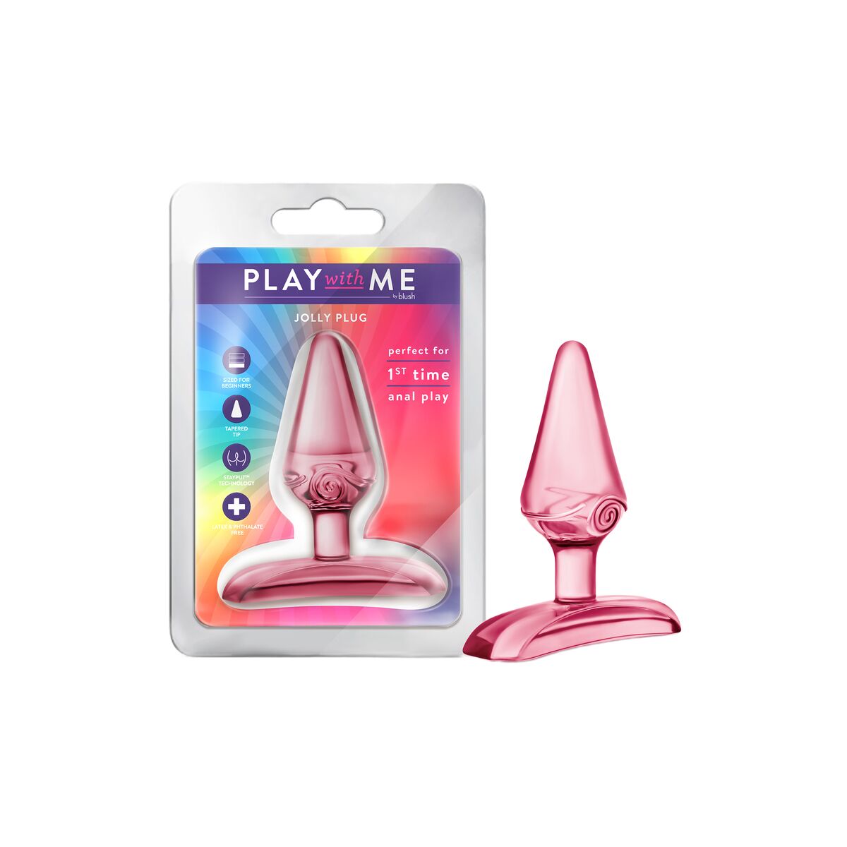 Plug Anal Blush Play with me Rosa (5,7 cm)