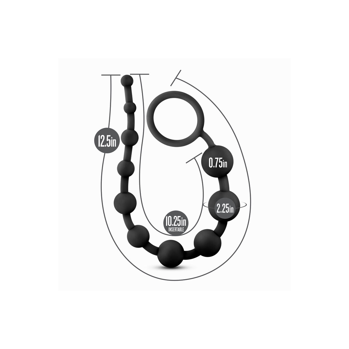 Bolas Anales Blush Adventures Silicona