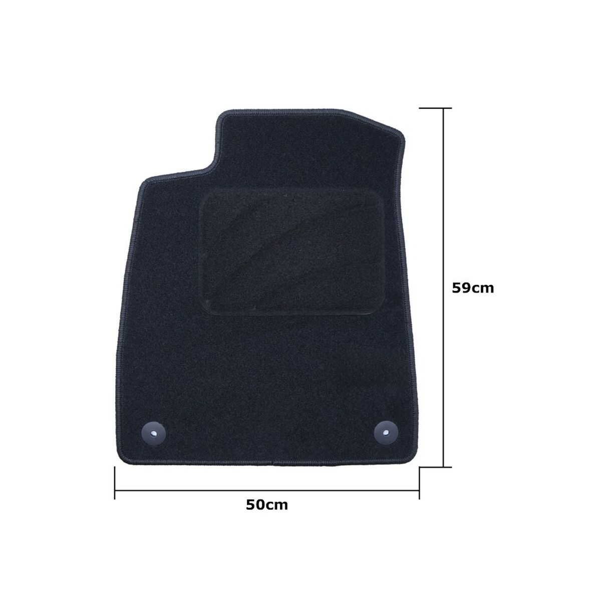 Set de Alfombrillas para Coche OCC Motorsport OCCD0020 5 Piezas