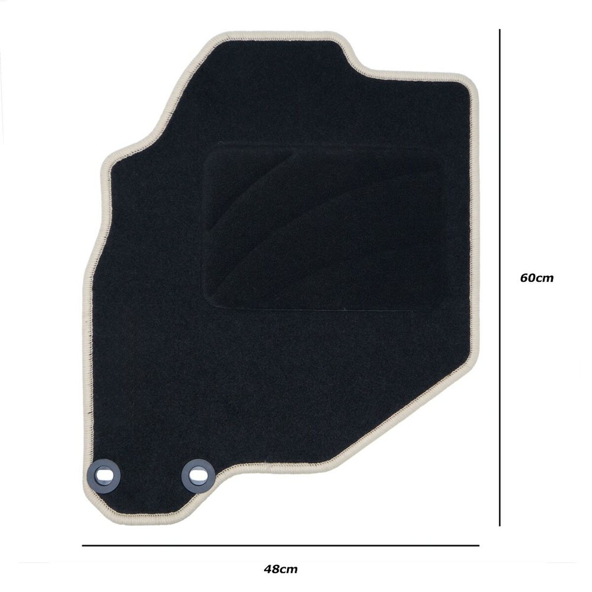 Set de Alfombrillas para Coche OCC Motorsport OCCHN0022LOG 5 Piezas
