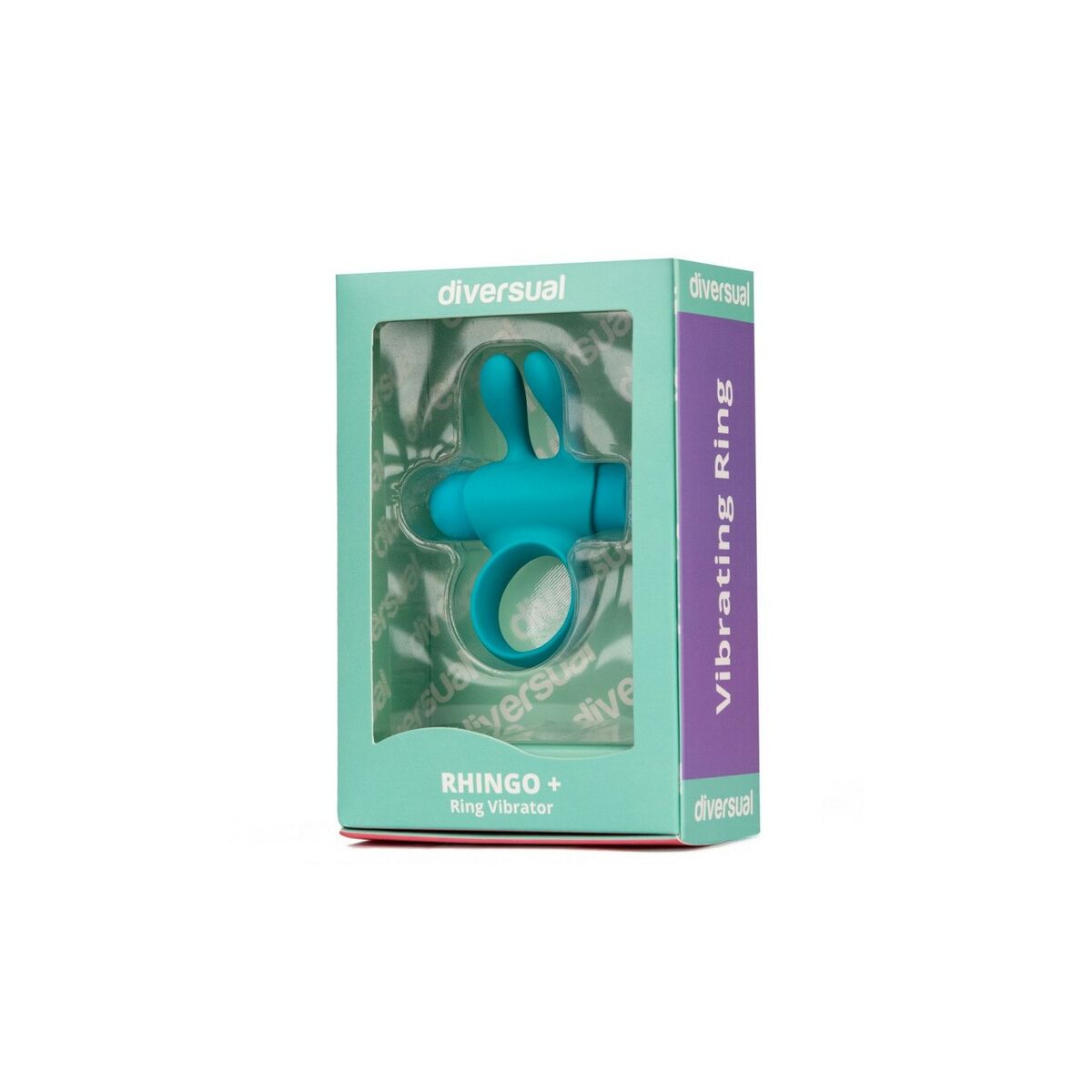 Anillo Vibrador Diversual Turquesa