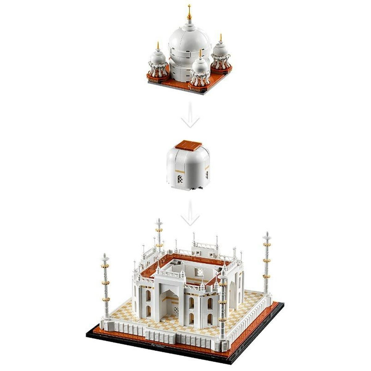 Juego de Construcción Lego 21056 Taj Mahal 2022 Piezas