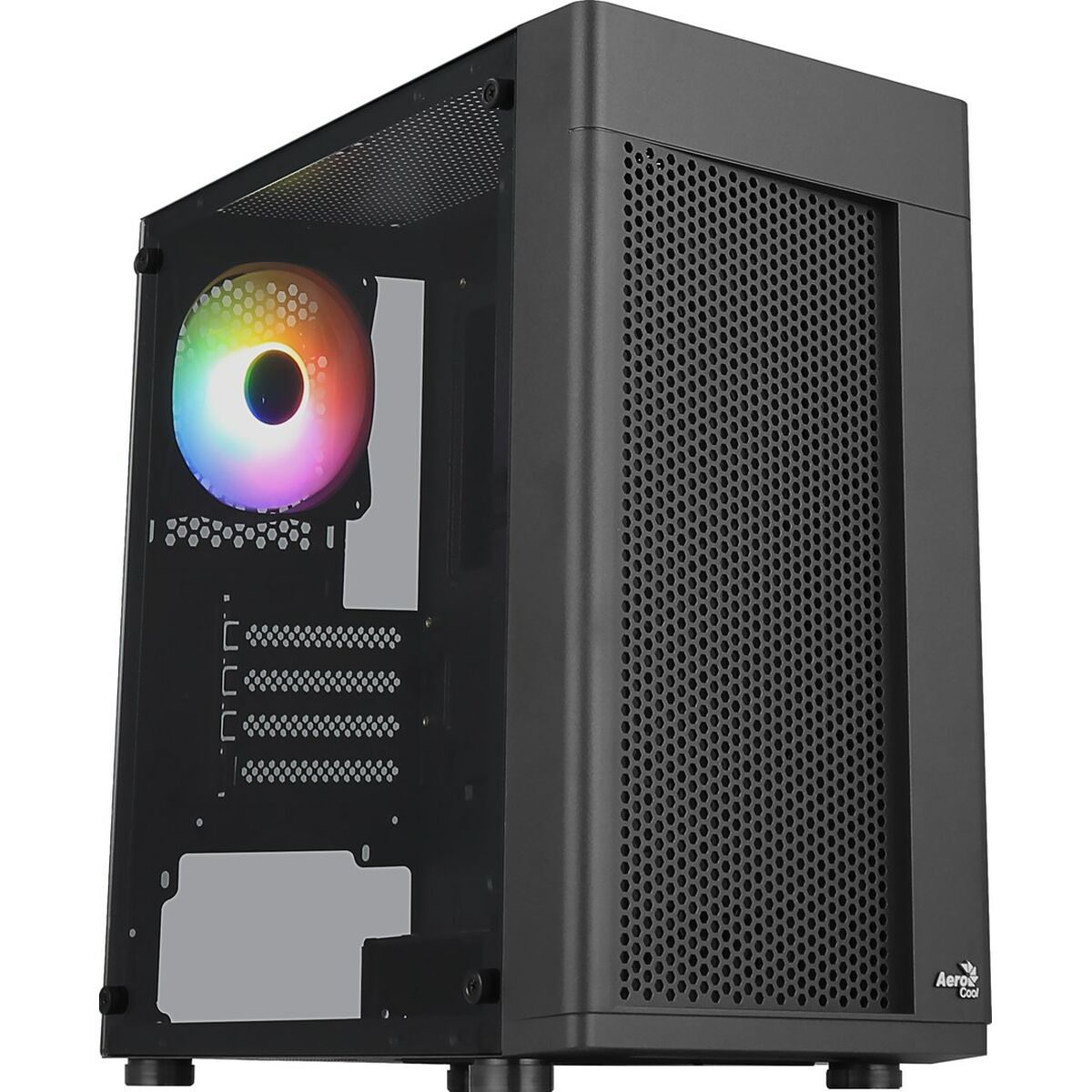 Caja Semitorre ATX Aerocool HEXFORMBKV2 Negro