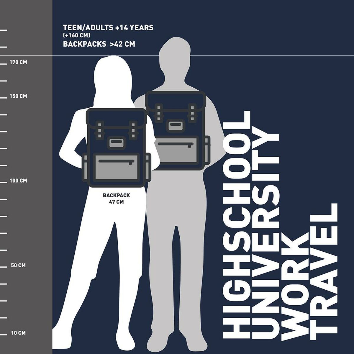 Mochila Escolar Harry Potter Gris