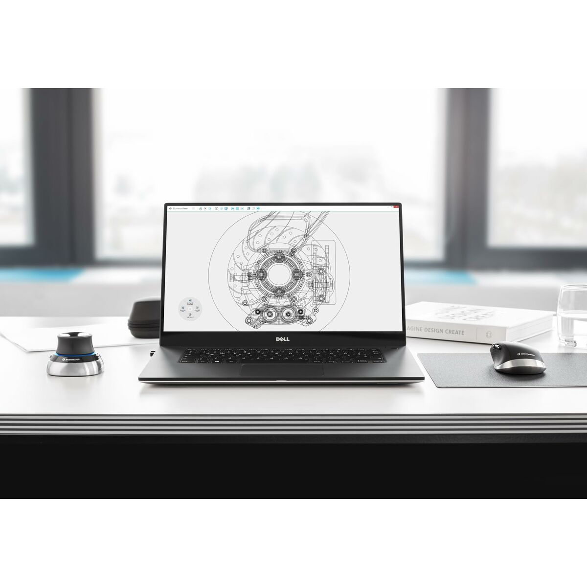 Ratón 3Dconnexion 3DX-700136 Negro