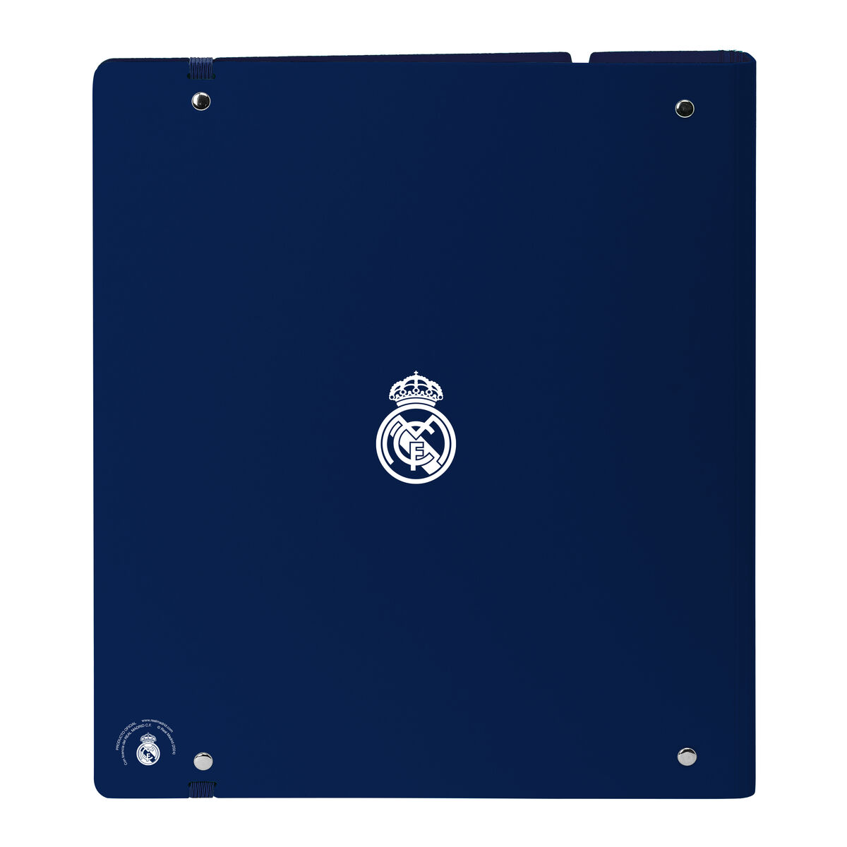 Carpeta de anillas Real Madrid C.F. Blanco Gris 27 X 32 X 4 cm