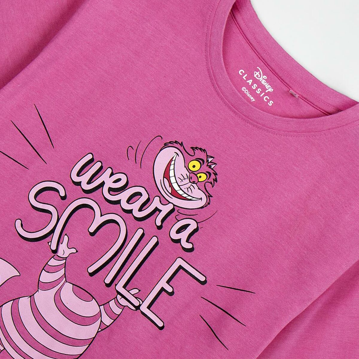 Pijama de Verano Disney Fucsia