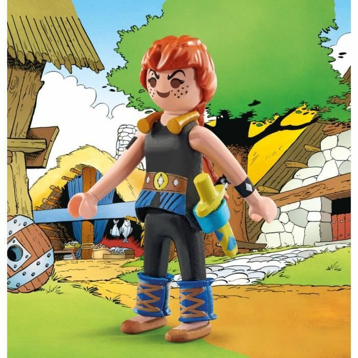 Figura Playmobil Asterix 71549 7 Piezas