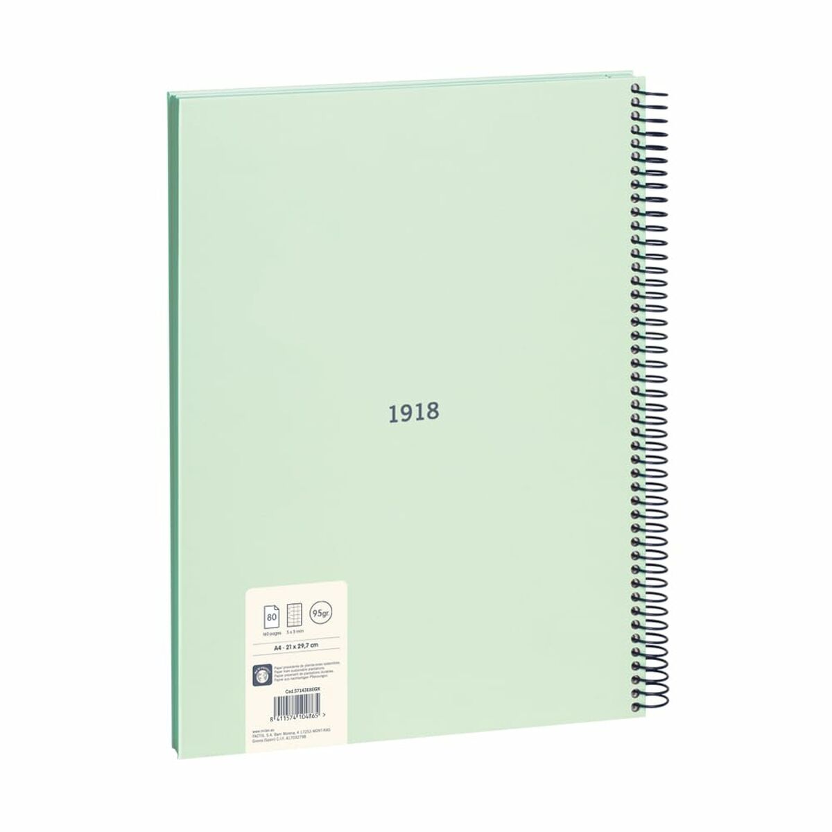 Libreta Milan 430 Verde