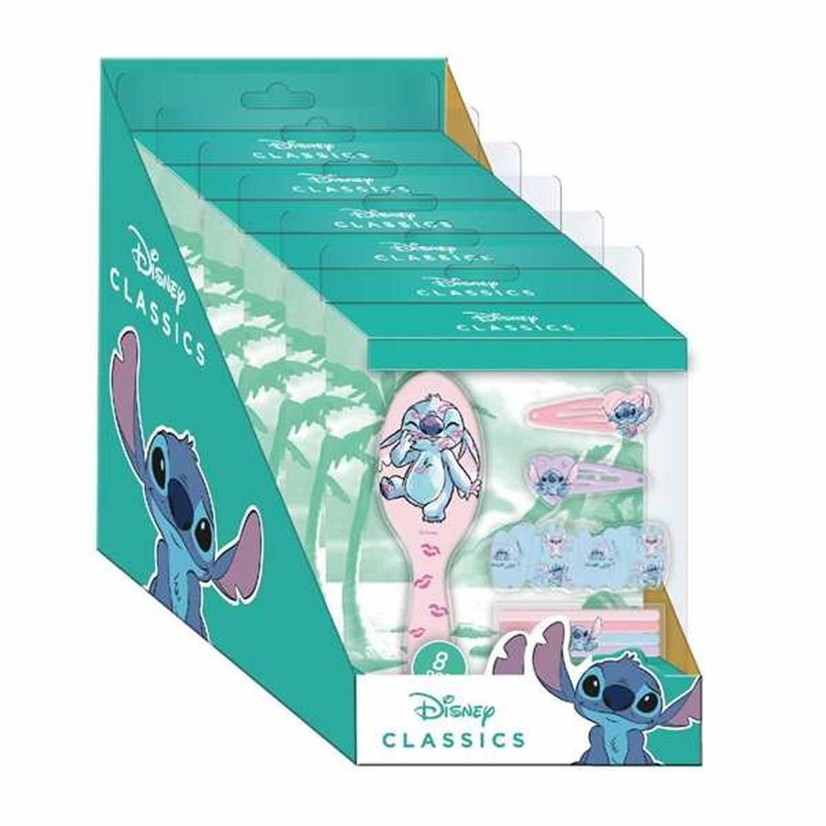 Gomas de Pelo Stitch Multicolor