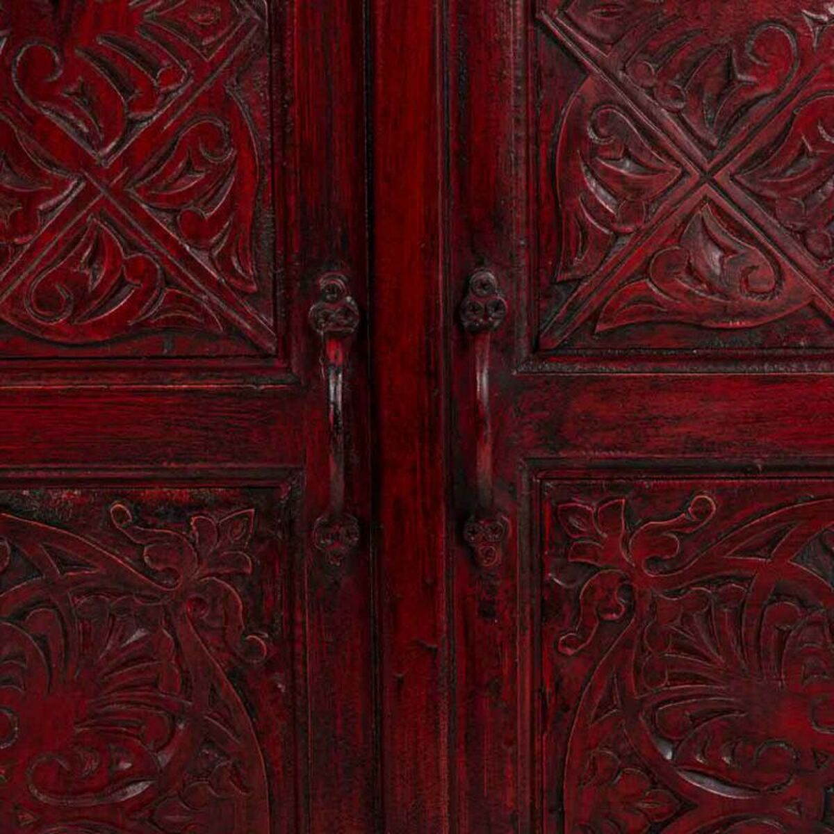 Recibidor Alexandra House Living Rojo 40 x 90 x 90 cm