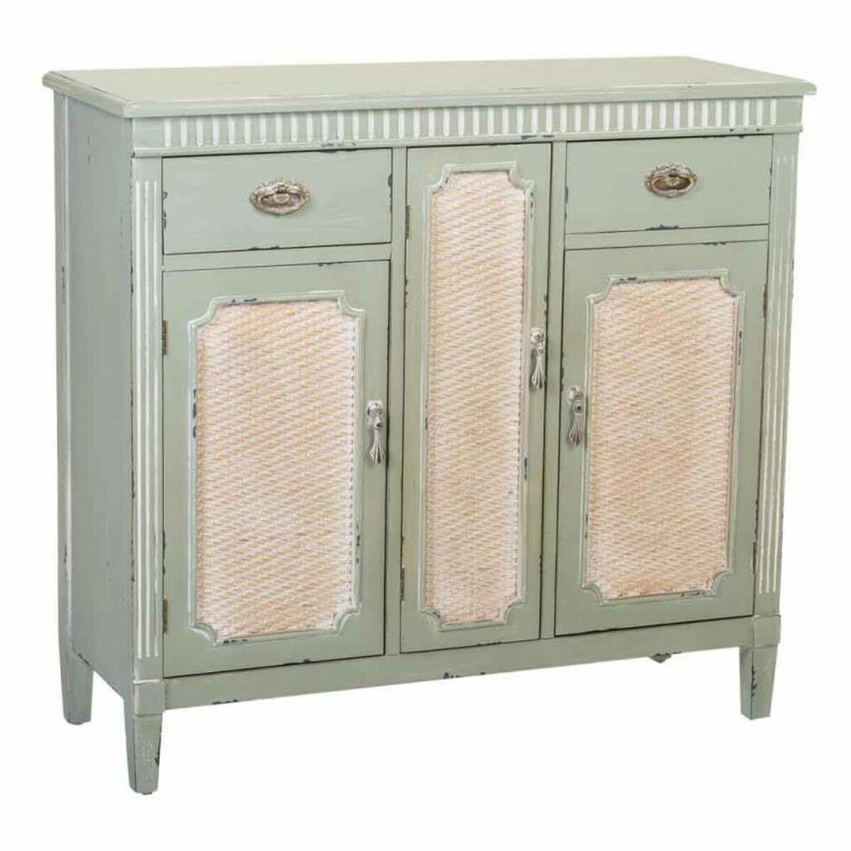Recibidor Alexandra House Living Verde 88 x 36 x 95 cm