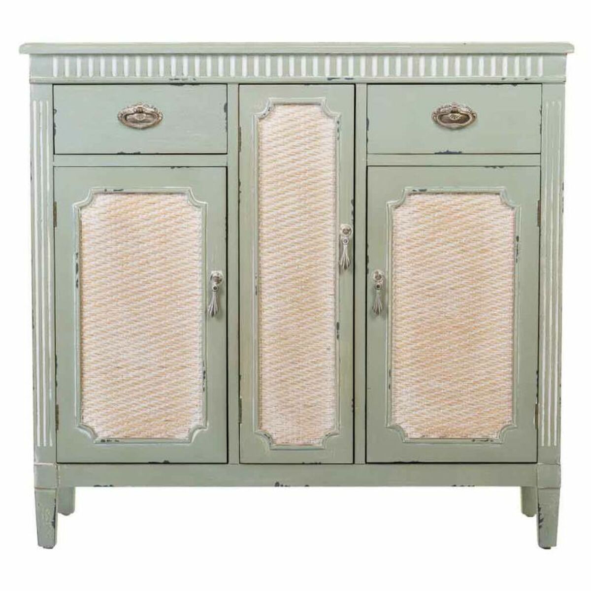Recibidor Alexandra House Living Verde 88 x 36 x 95 cm