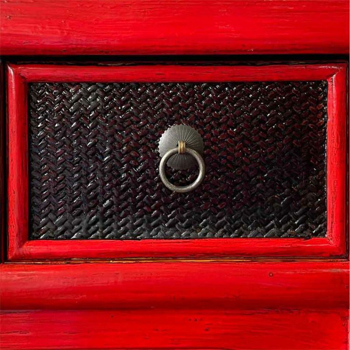 Recibidor Alexandra House Living Rojo 35 x 80 x 85 cm