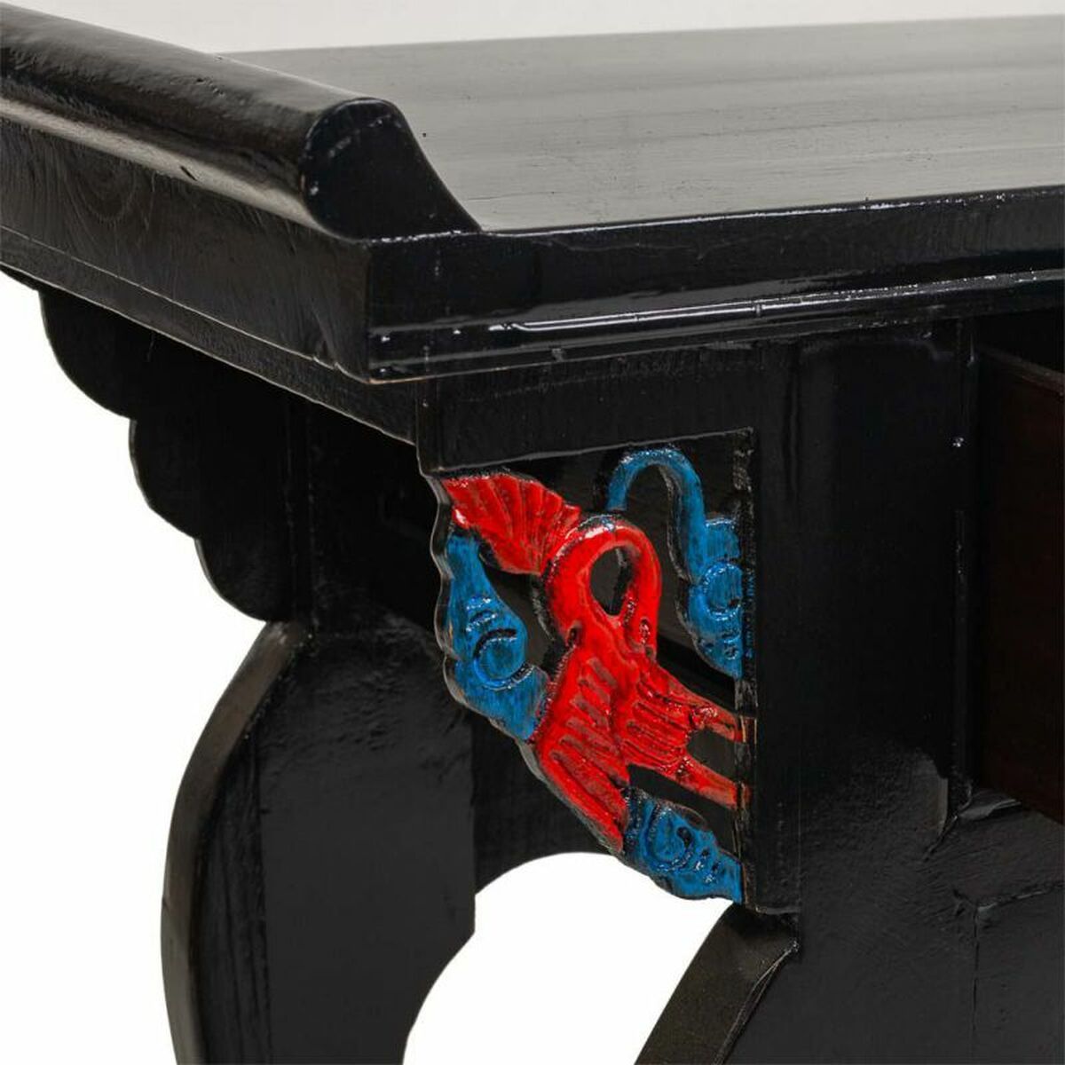 Recibidor Alexandra House Living Negro 35 x 85 x 72 cm