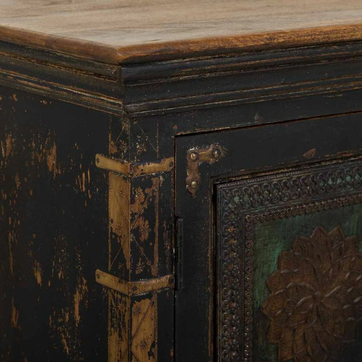 Recibidor Alexandra House Living Gris 40 x 90 x 90 cm