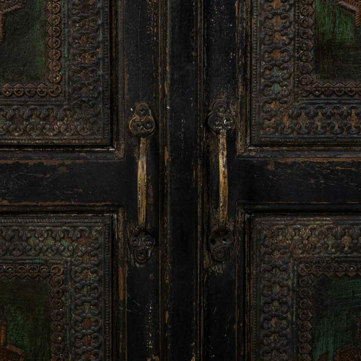 Recibidor Alexandra House Living Gris 40 x 90 x 90 cm