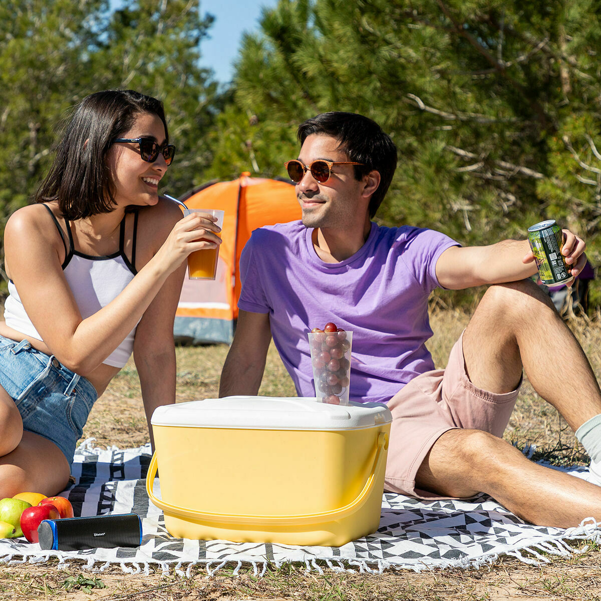 Nevera Portátil Rígida Lilty InnovaGoods 15 L Amarillo (Reacondicionado B)