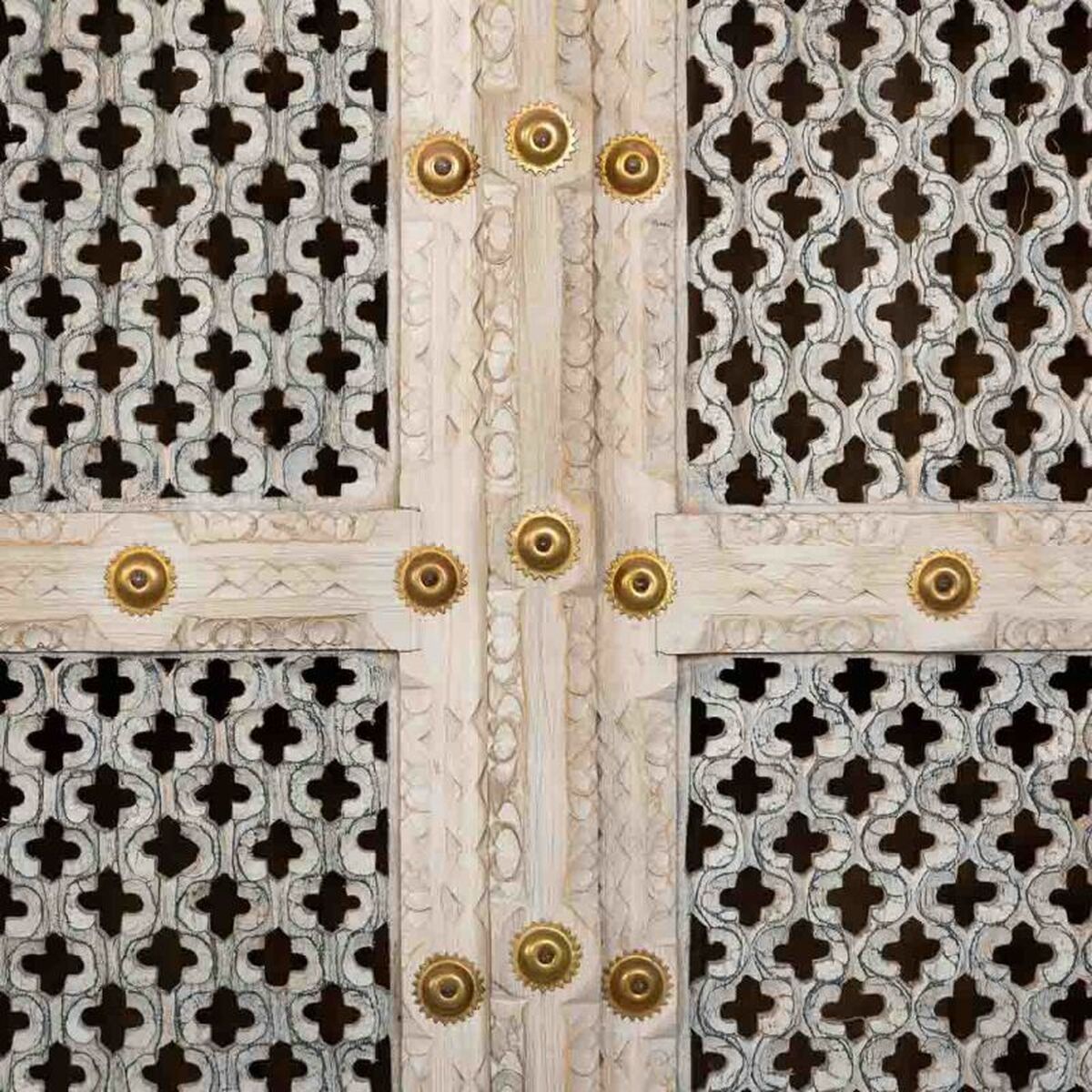 Armario Alexandra House Living Blanco Madera de mango 40 x 180 x 90 cm