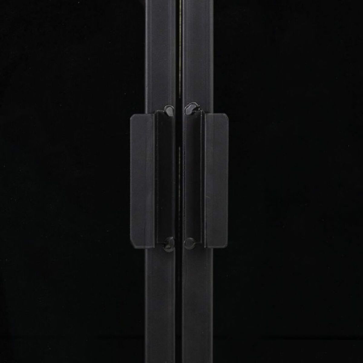 Cajonera multiusos Alexandra House Living Marrón Gris Madera Metal Vidrio 41 x 50 x 161 cm