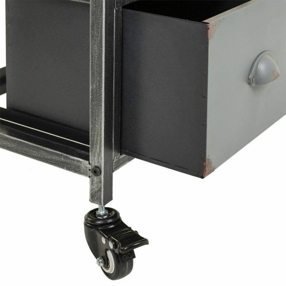 Recibidor Alexandra House Living Marrón Gris 32 x 72 x 100 cm