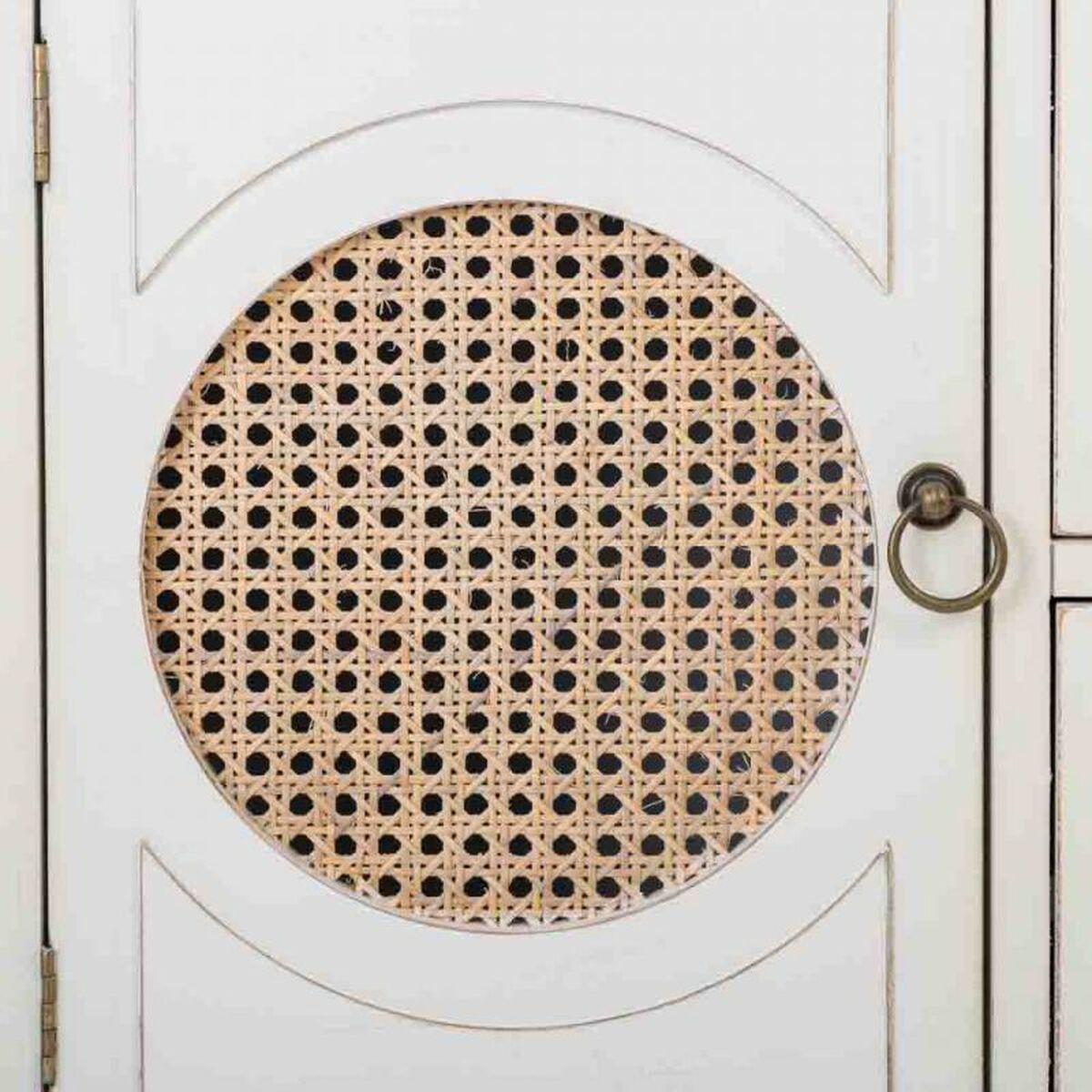 Recibidor Alexandra House Living Blanco 78 x 40 x 106 cm