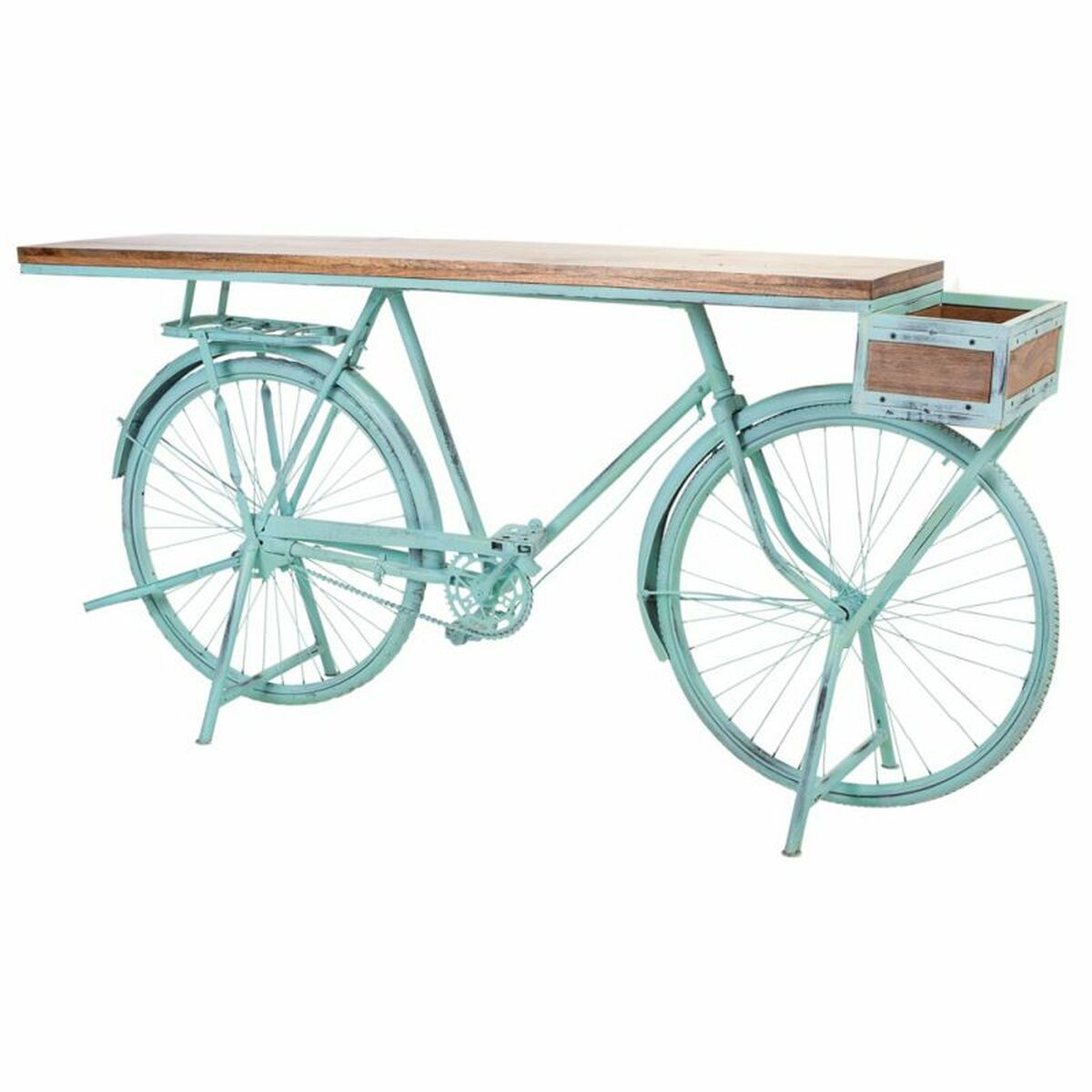 Recibidor Alexandra House Living Bike Turquesa 50 x 94 x 198 cm