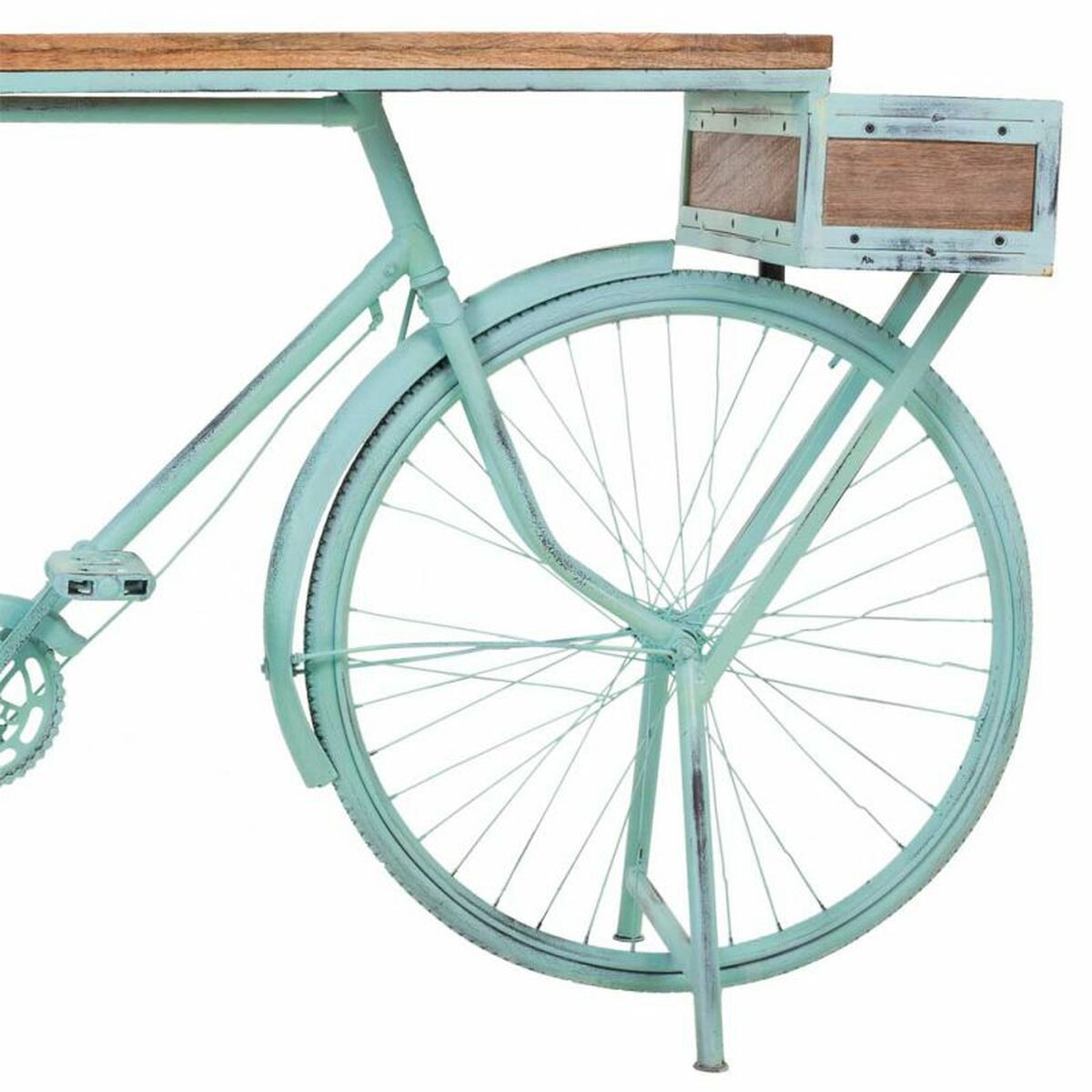 Recibidor Alexandra House Living Bike Turquesa 50 x 94 x 198 cm