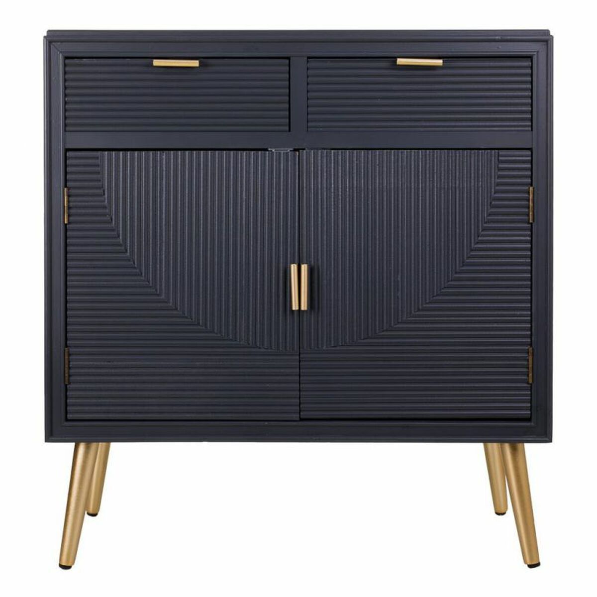 Recibidor con Cajones Alexandra House Living Gris Dorado 36 x 85 x 80 cm