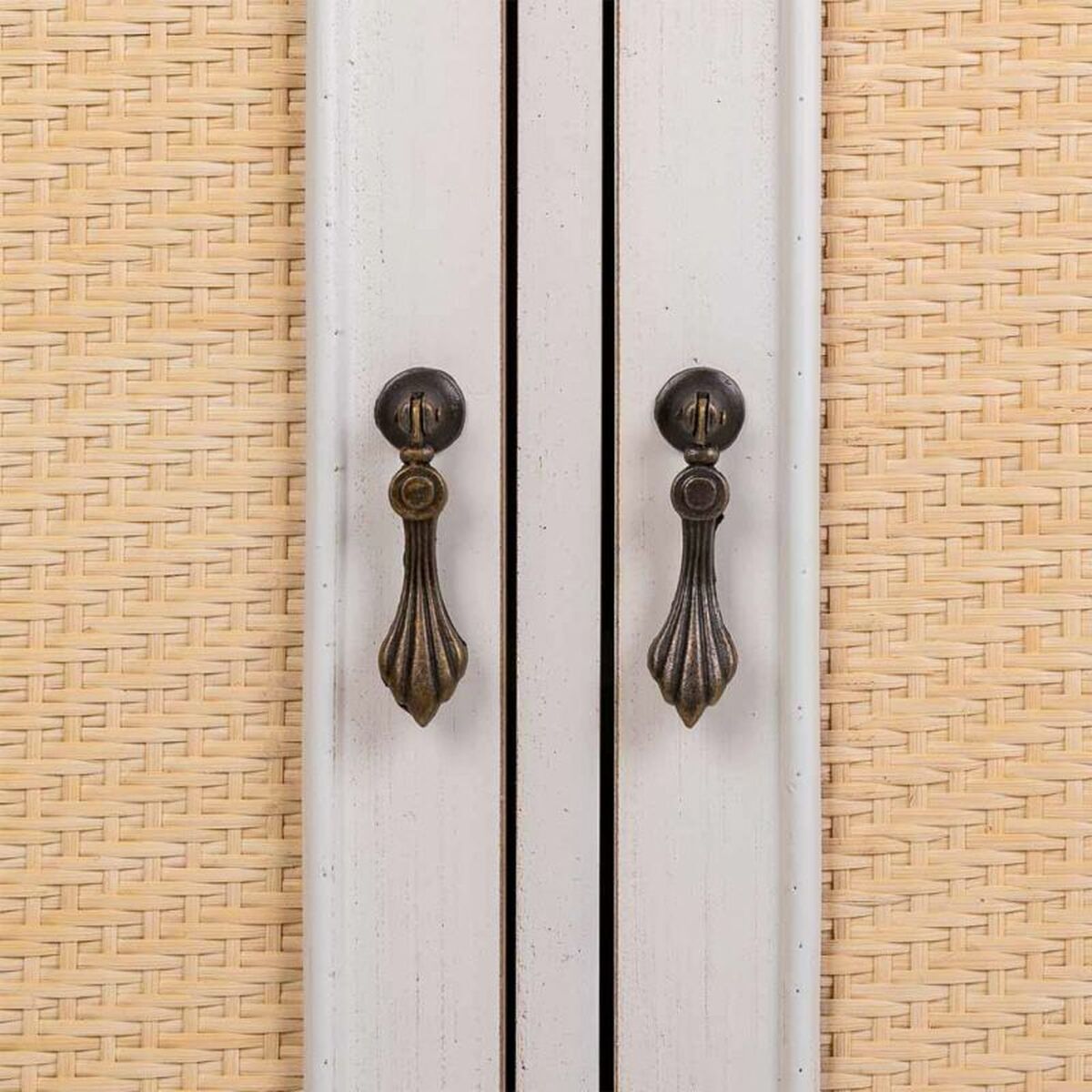 Recibidor Alexandra House Living Blanco 36 x 95 x 78 cm