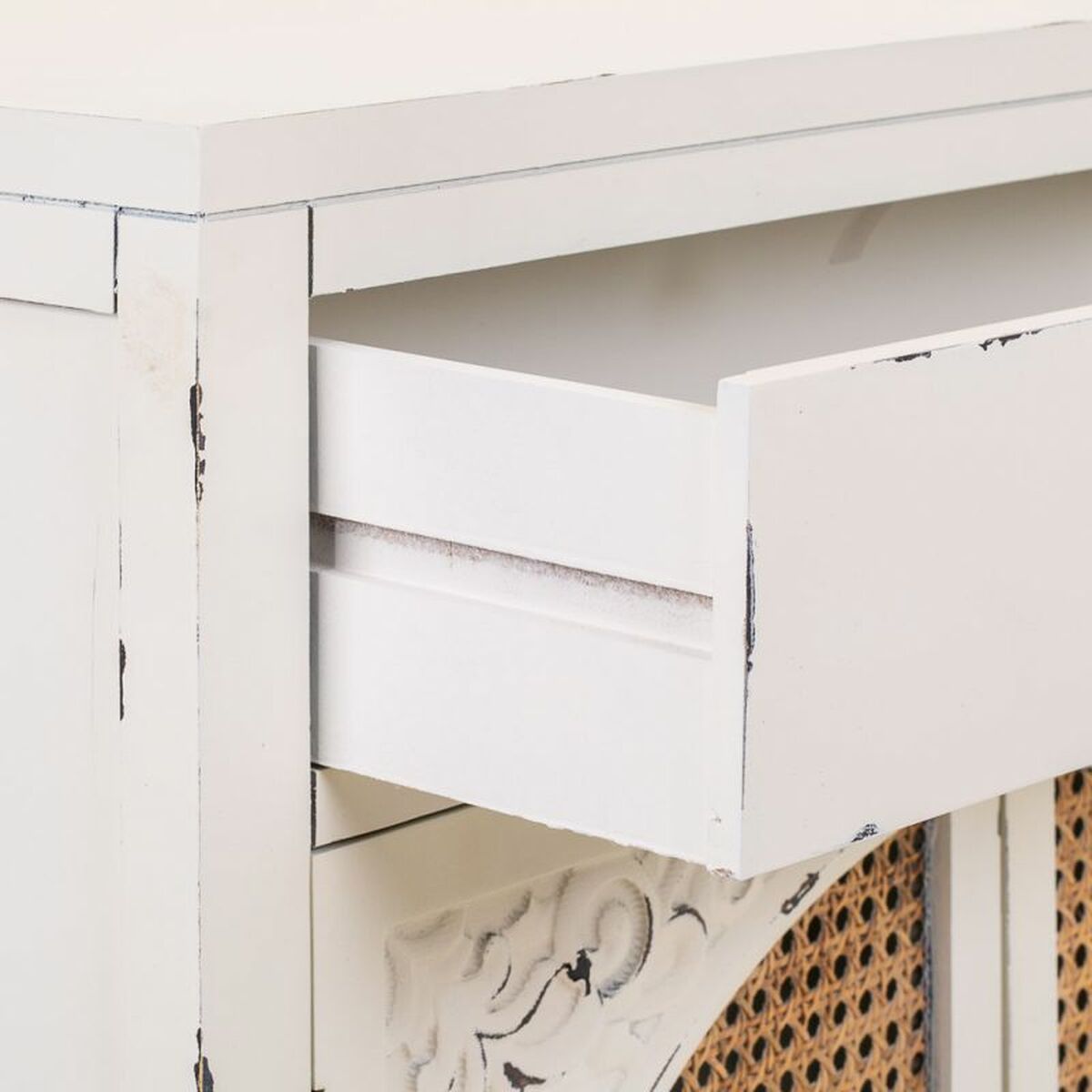 Recibidor con Cajones Alexandra House Living Blanco 36 x 100 x 70 cm