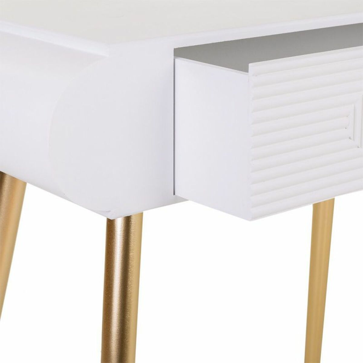 Recibidor Alexandra House Living Dorado 38 x 77 x 84 cm