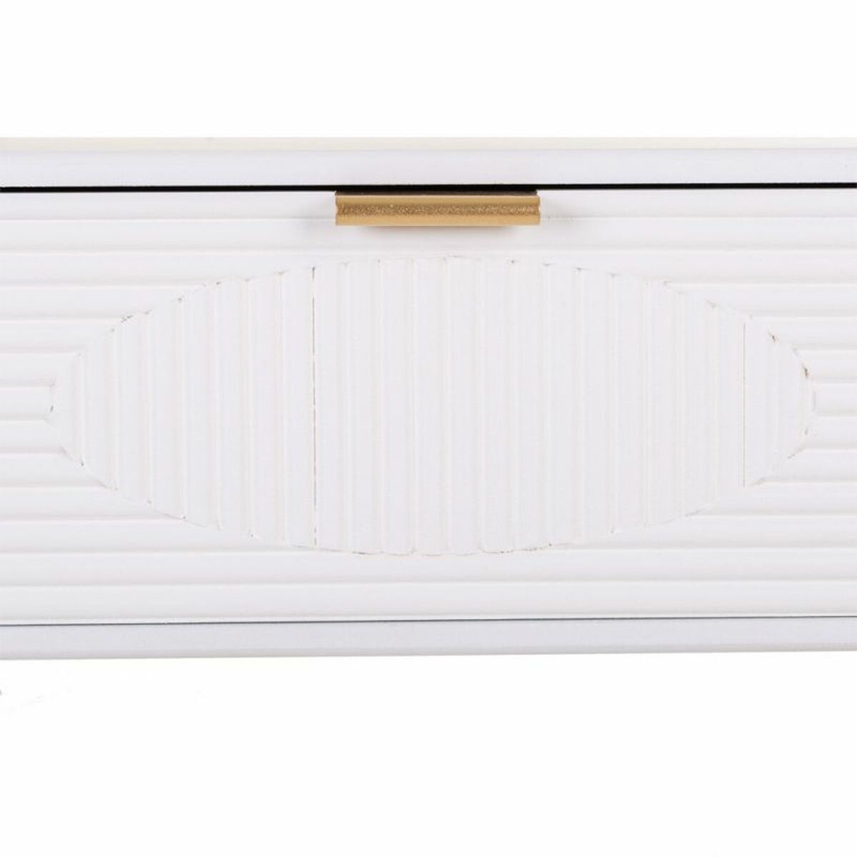 Recibidor Alexandra House Living Dorado 38 x 77 x 84 cm