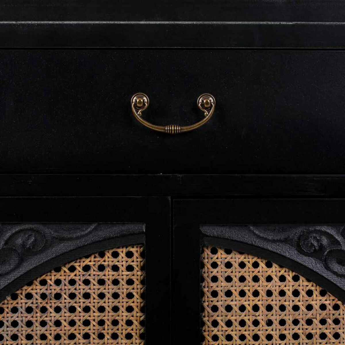 Recibidor con Cajones Alexandra House Living Negro 36 x 100 x 70 cm